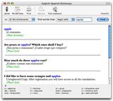 English-Spanish Dictionary for Mac Подробное описание программы