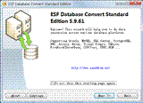 ESF Database Convert - Standard 5.9.61 Screenshot