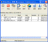 EtherBoss MSN Monitor, MSN Sniffer 1.2 Screenshot