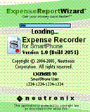 Expense Recorder for SmartPhone 1.3 Screenshot