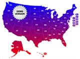 USA Gradient Map Locator Подробное описание программы