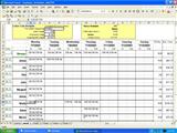 Employee Scheduler for Excel and OpenOff 2.1 Screenshot