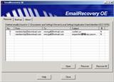 EmailRecovery OE 1.0 Screenshot