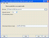 Export Table to SQL for SQL server 1.05.00 Screenshot