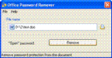 Office Password Remover 2.0 Screenshot